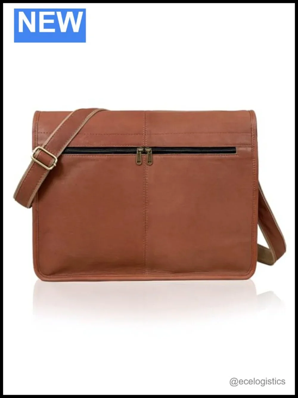 Leather Messenger Bag Handmade Laptop Bag Satchel Padded School Bag